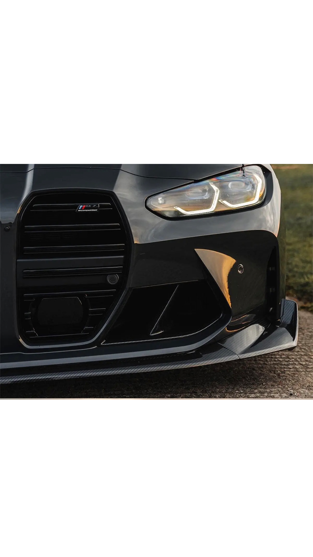 BMW G8X M3/M4 CSL Style Carbon 3 PCS Lip