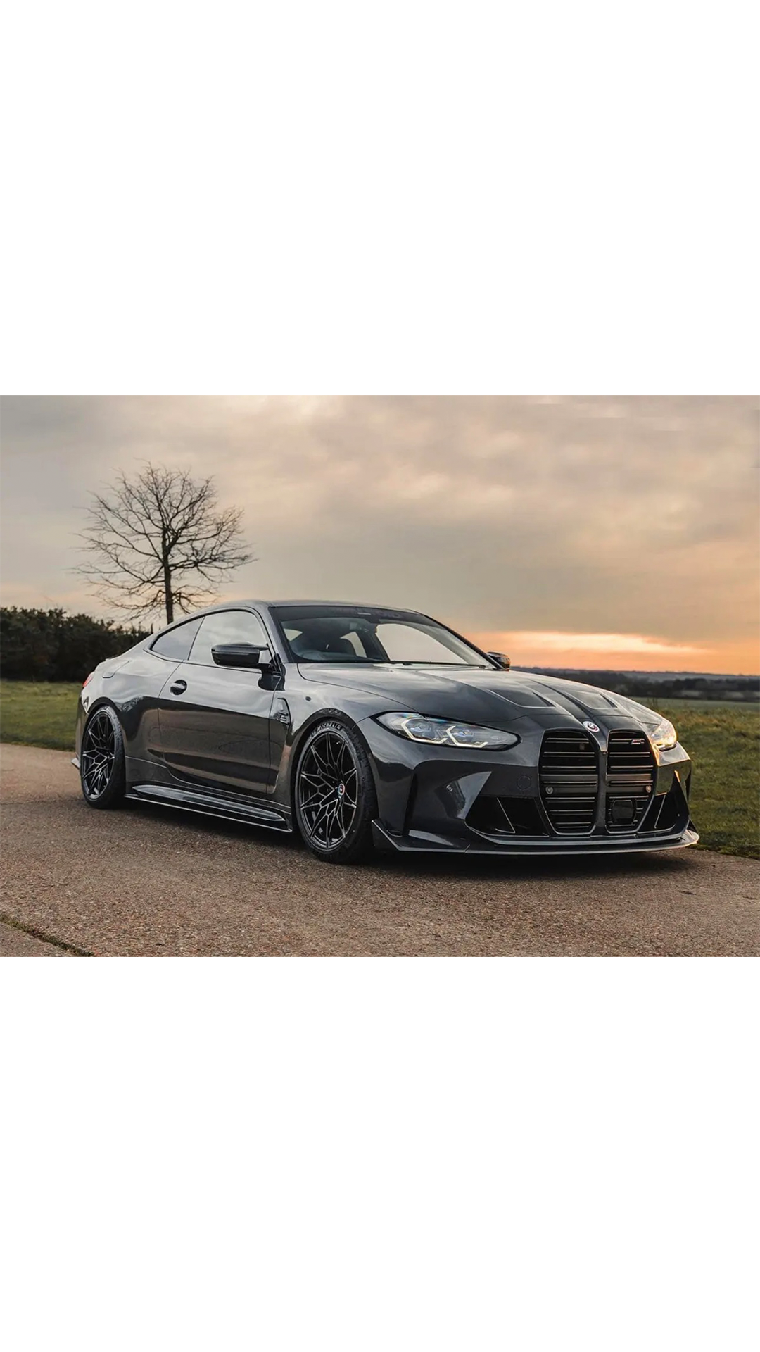 BMW G8X M3/M4 CSL Style Carbon 3 PCS Lip