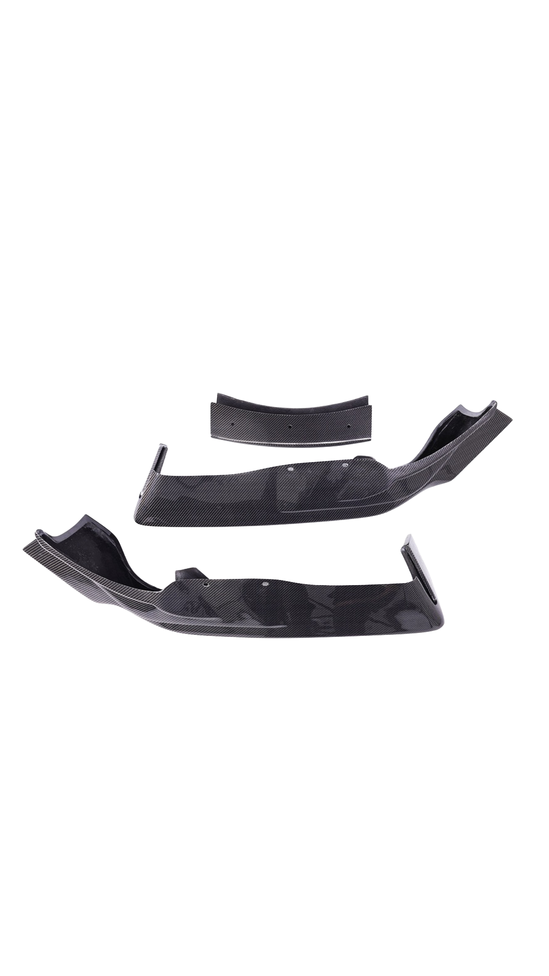 AD Style 3-Piece Carbon Fiber Front Lip Set Toyota Supra A90 (2019+)