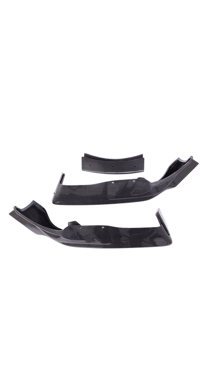 AD Style 3-Piece Carbon Fiber Front Lip Set Toyota Supra A90 (2019+)