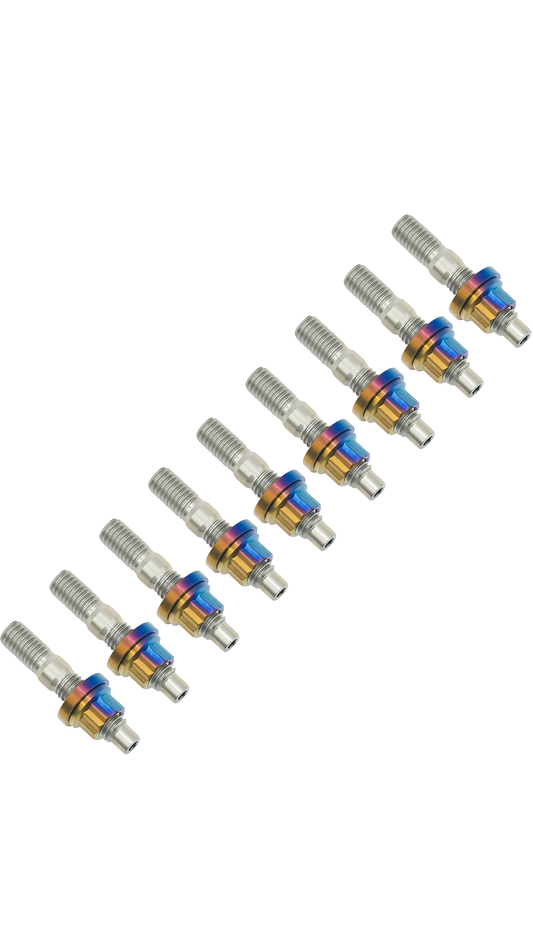 B-Series Titanium Exhaust Stud Kit