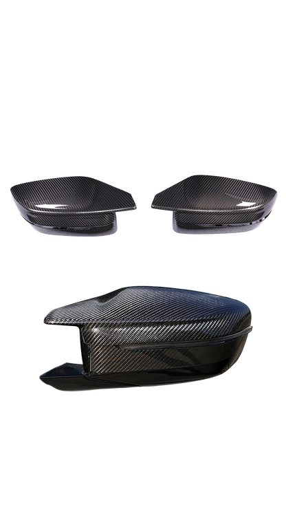 Dry Carbon Fiber Mirror Cap Replacements - G80 M3 / G82 M4 / G87 M2