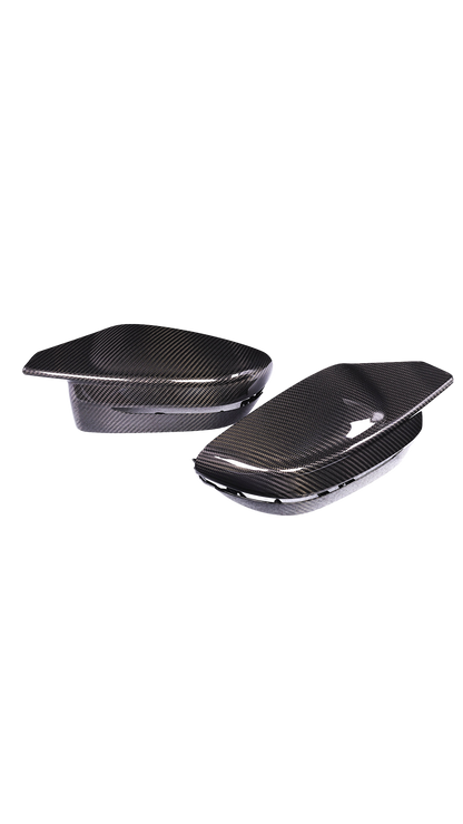 Dry Carbon Fiber Mirror Cap Replacements - G80 M3 / G82 M4 / G87 M2