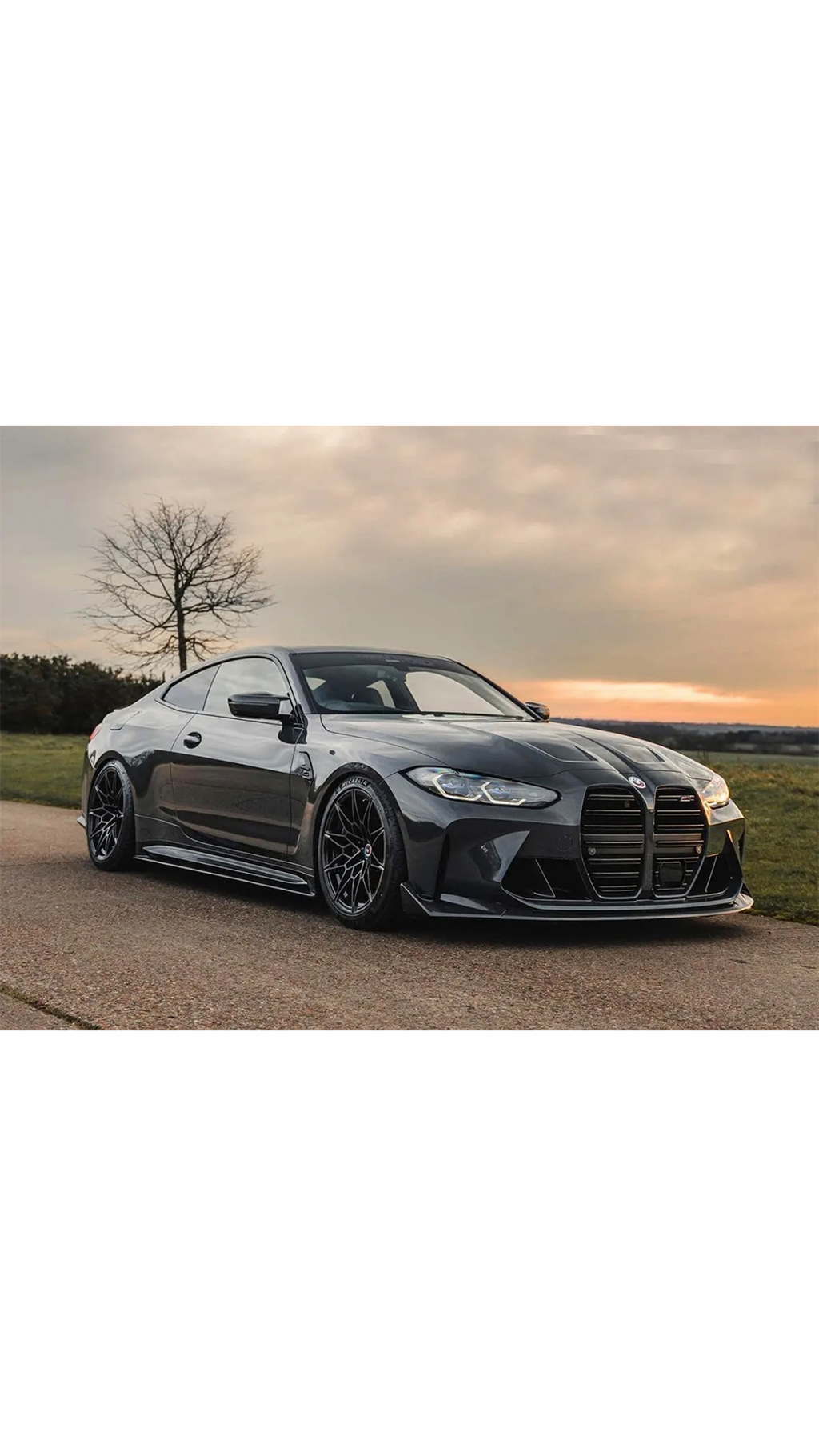 BMW G8X M3/M4 CSL Style Carbon 3 PCS Lip