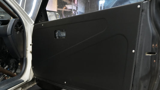 Carbon Fiber Vinyl Wrap For Whitfield Door Panel