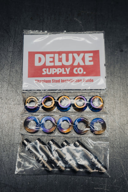 Deluxe K-Series Titanium Exhaust Studs