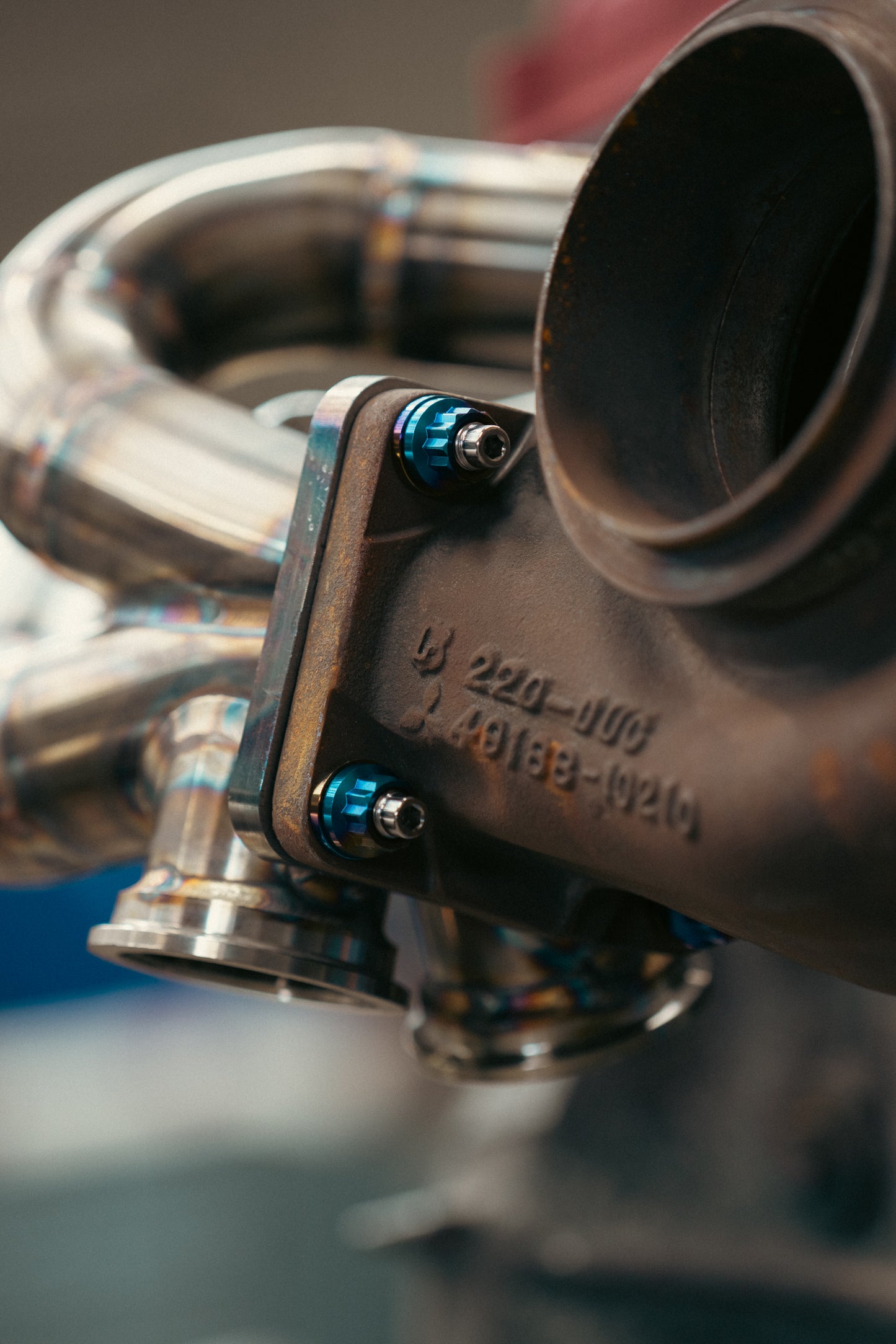 Deluxe Titanium Turbo To Manifold Studs