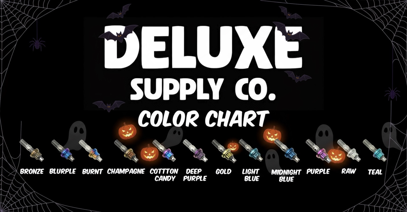 Deluxe B-Series Titanium Exhaust Studs