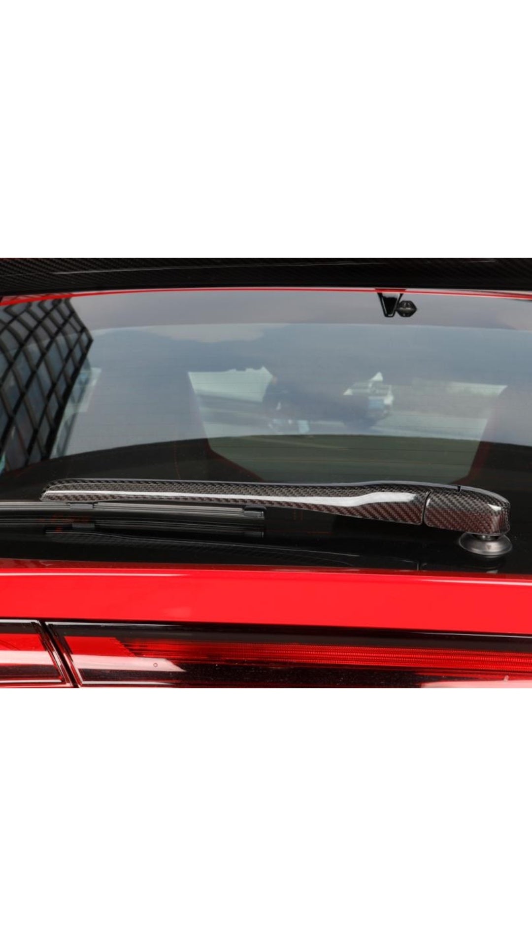 Carbon Rear Windscreen Wiper Cover Civic FL5 Type R 22+