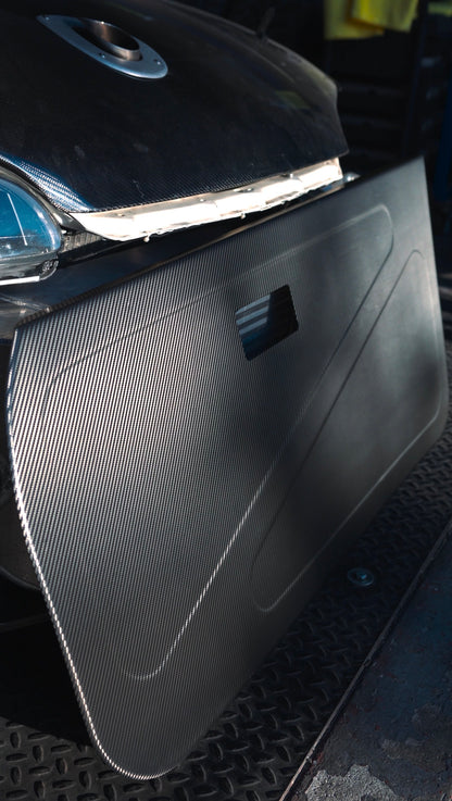 Carbon Fiber Vinyl Wrap For Whitfield Door Panel