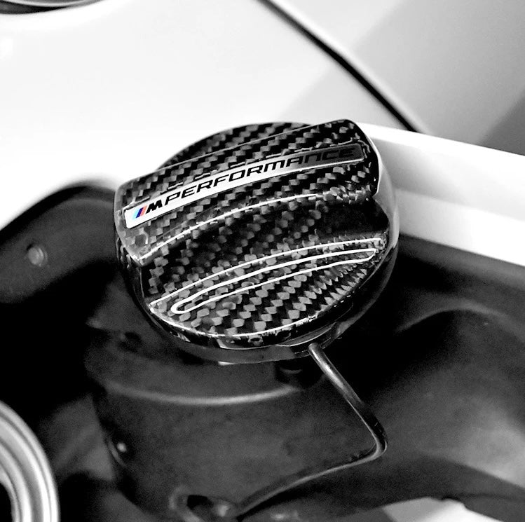 BMW M Performance Carbon Fiber Fuel Cap Cover