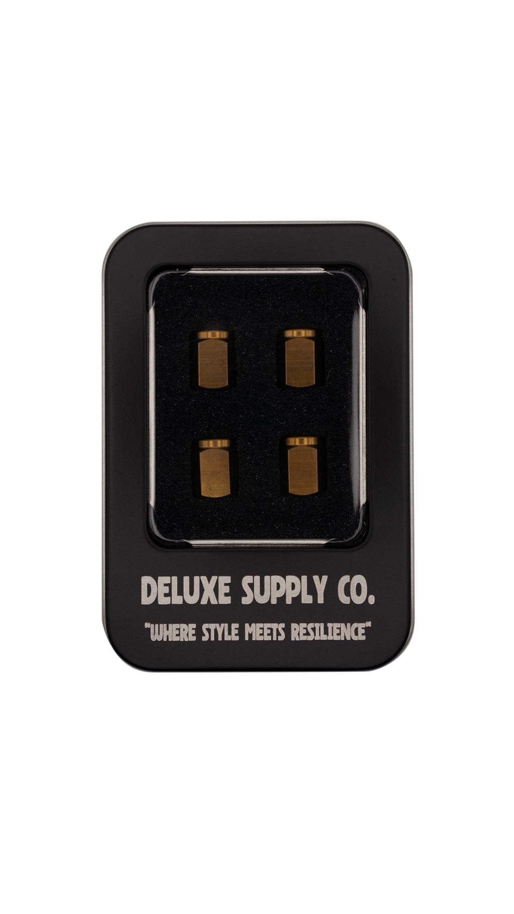 Deluxe Bronze Titanium Valve Stem Caps