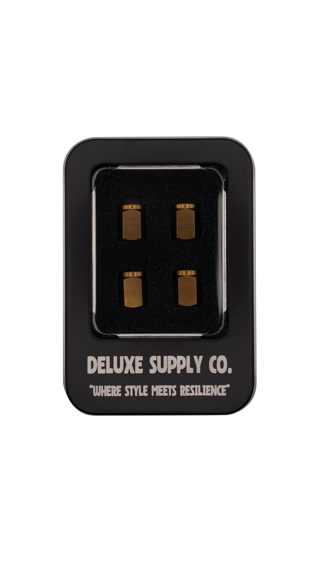 Deluxe Bronze Titanium Valve Stem Caps