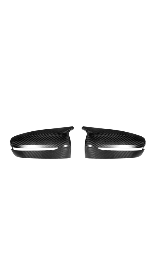 Dry Carbon Fiber Mirror Cap Replacements - F90 M5